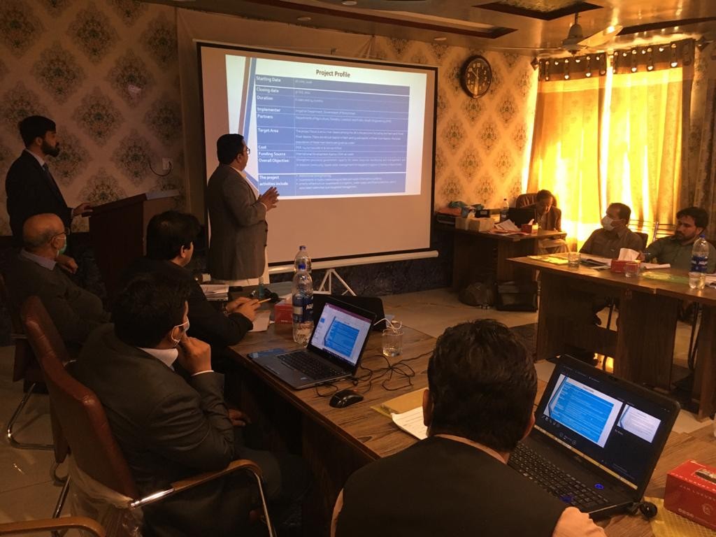 Training Session | Baluchistan Integrated Water Resources Management and Development Project